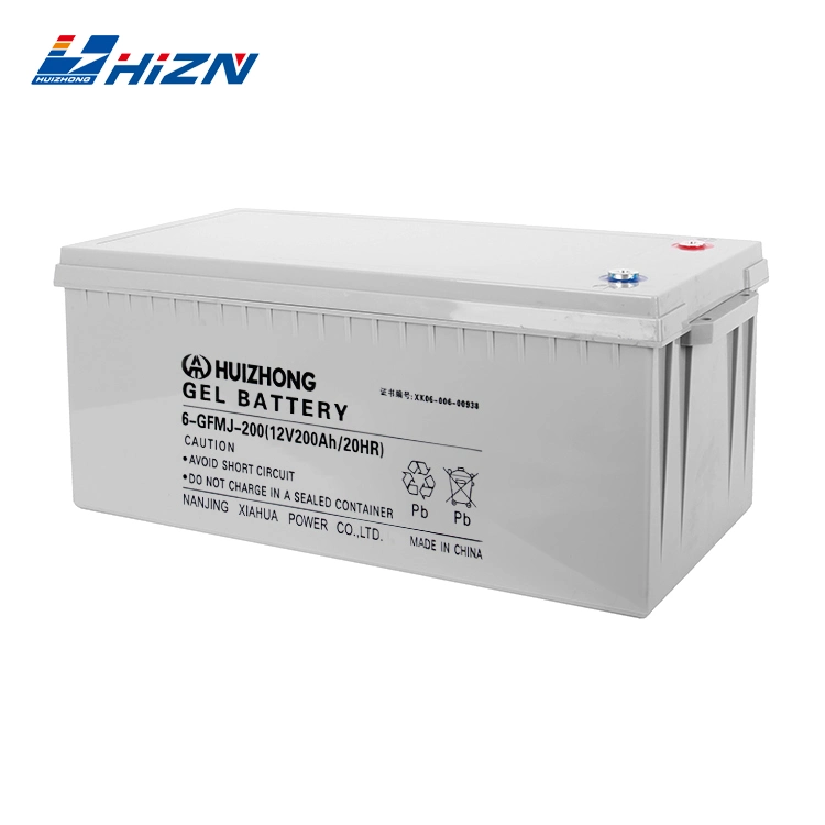 Gel 12V 200ah Deep Cycle Solar Batteries for off-Grid Solar System