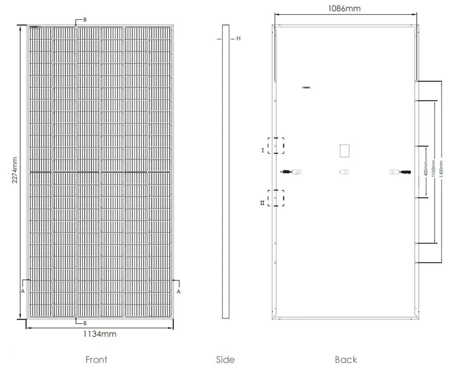 Solar Panels Certificate Jinko Single 550 Watt Solar Panel 540W 545W 555W Perc Mono BIPV Solar Panel