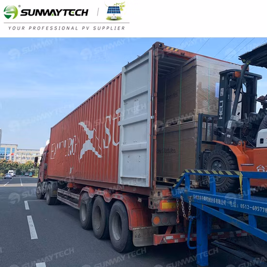 EU Warehouse PV Module 450W Paneles solares BIPV 460W 445W Panel solar mono de media celda de alta eficiencia para la venta